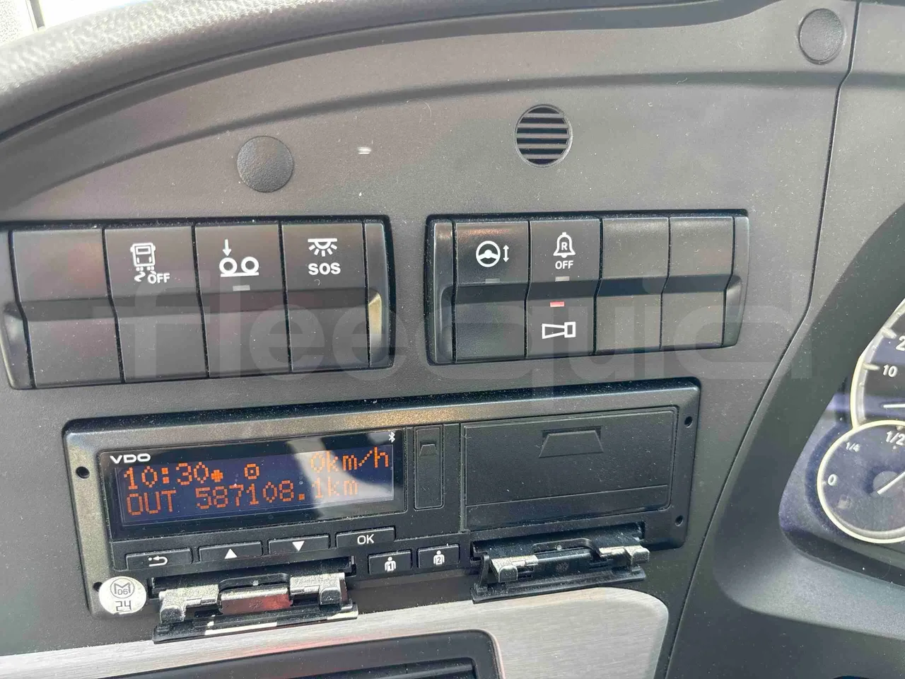 Setra S531 - Tachograph