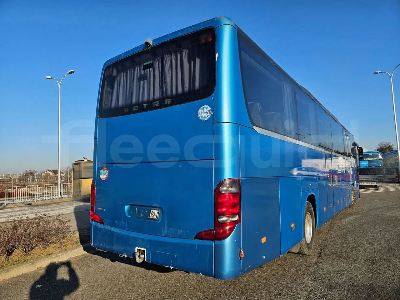 Setra S416 GT-HD/2 - EUR5 - 315kW - 13.020m - 3/4 right rear doors closed