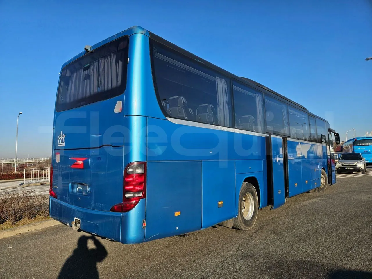 Setra S416 GT-HD/2 - EUR5 - 315kW - 13.020m - 3/4 right rear doors open