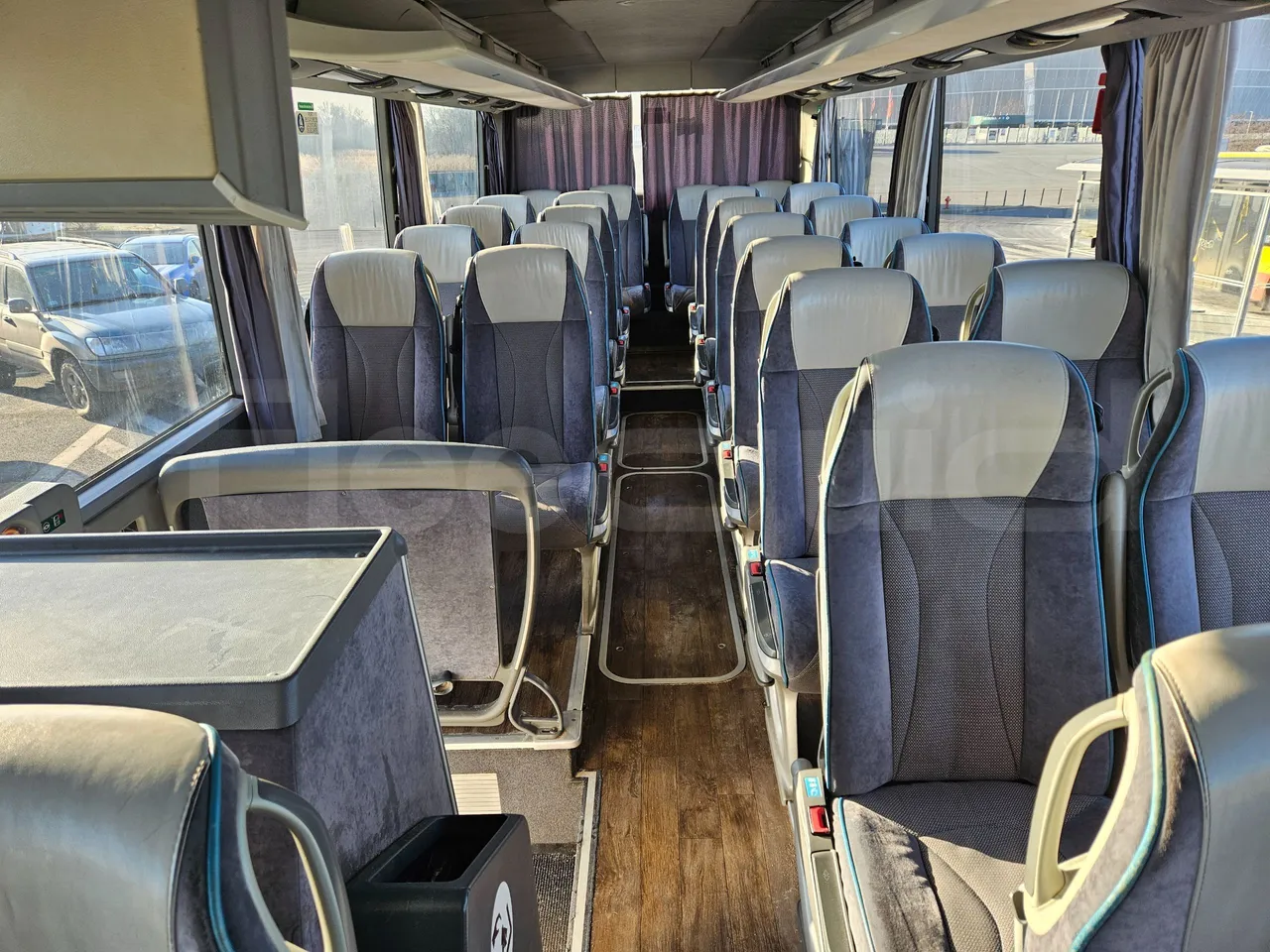 Setra S416 GT-HD/2 - EUR5 - 315kW - 13.020m - reverse view middle aisle