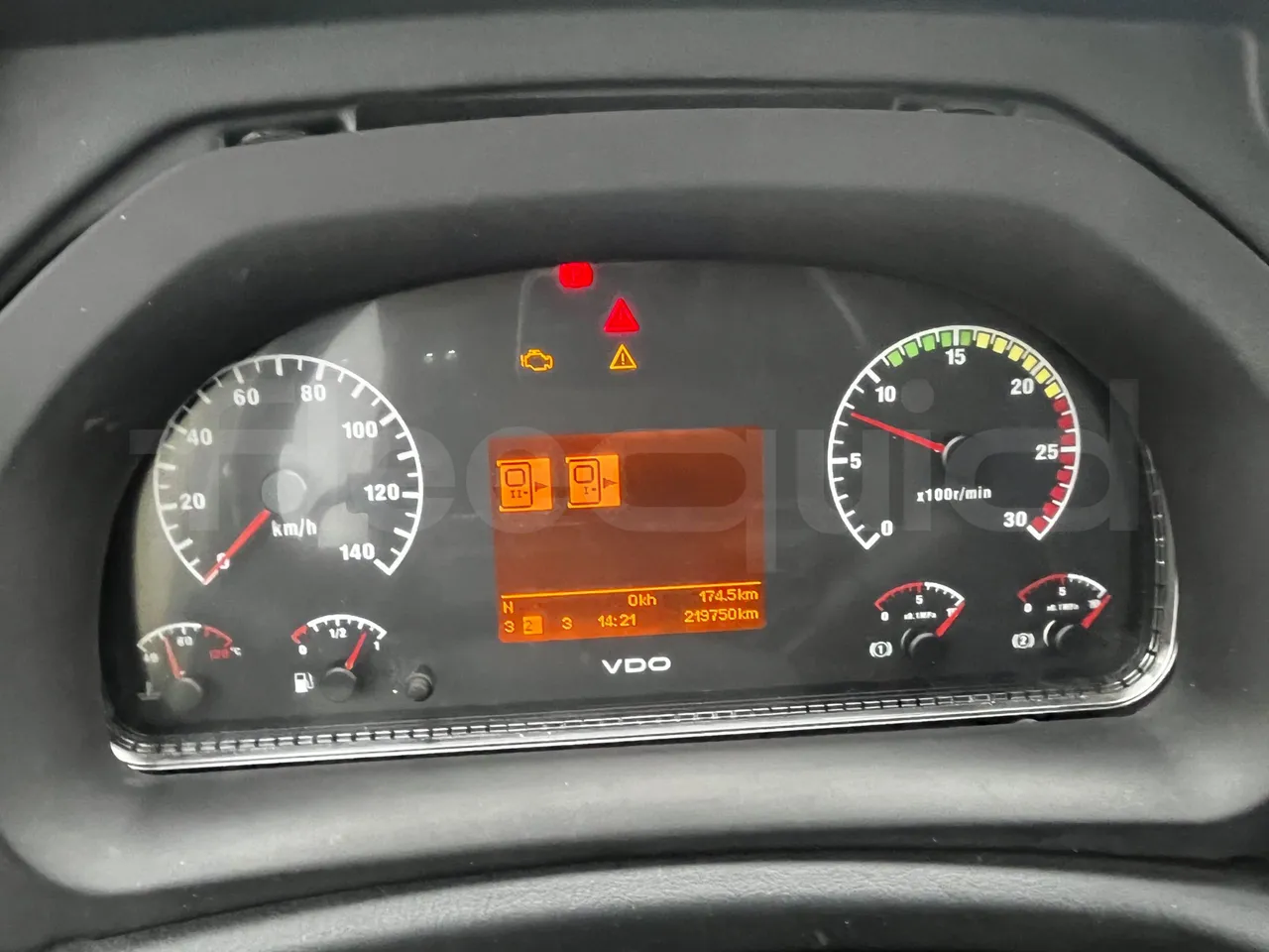 Temsa MD7 MD7 - Euro6 - 129kW - 7.745mt - dashboard lights on