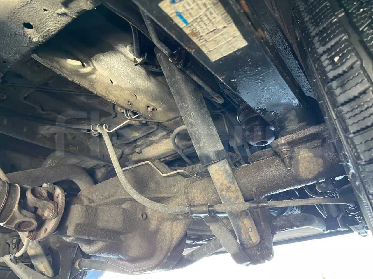 Ford Transit FBD -  Euro6 - 114kW - 6.704mt - axle 2 shock absorbers 1 left