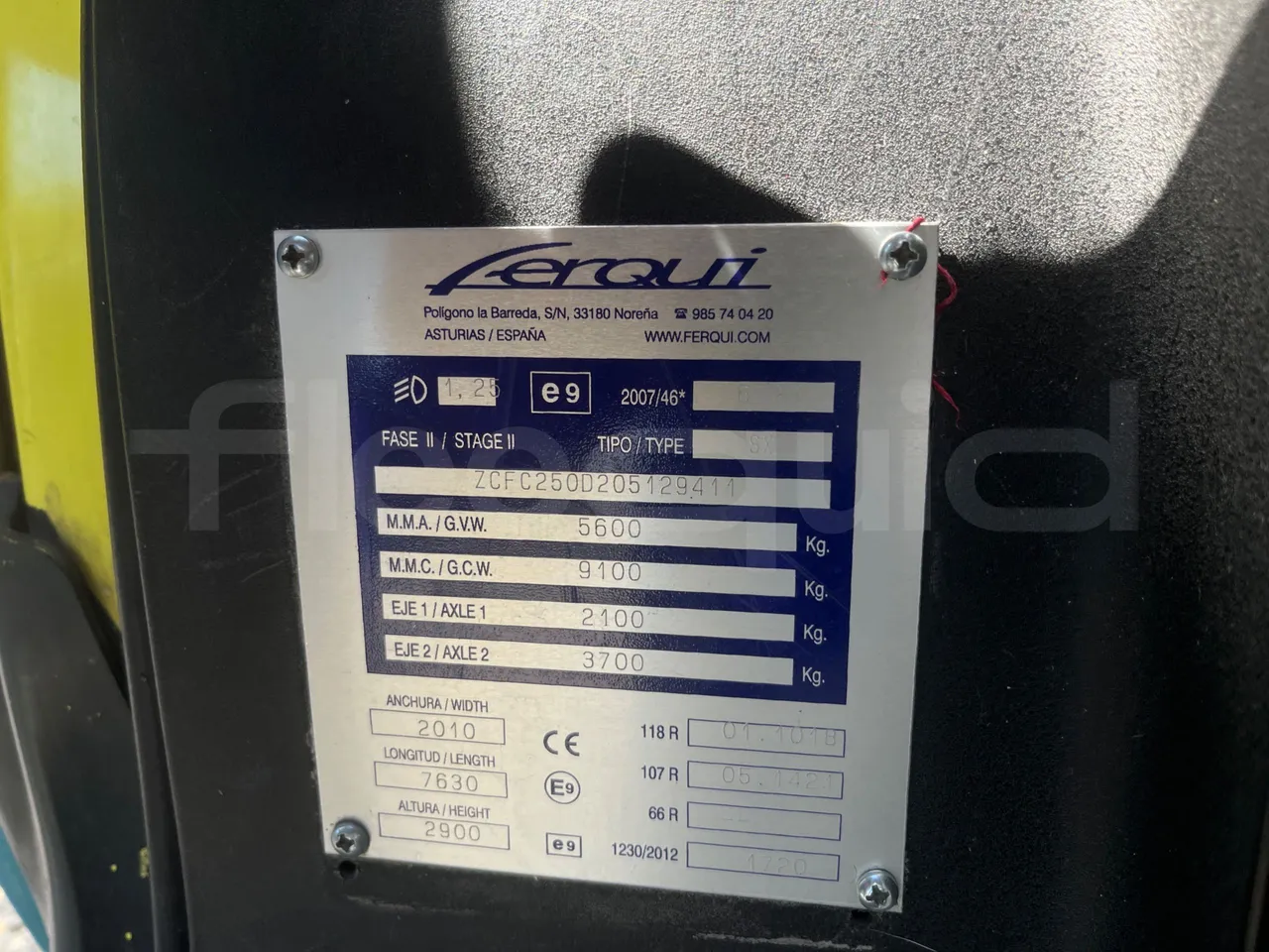 Iveco Ferqui Radius Dino - EUR6 - 132kW - 7.630m - onboard devices 3