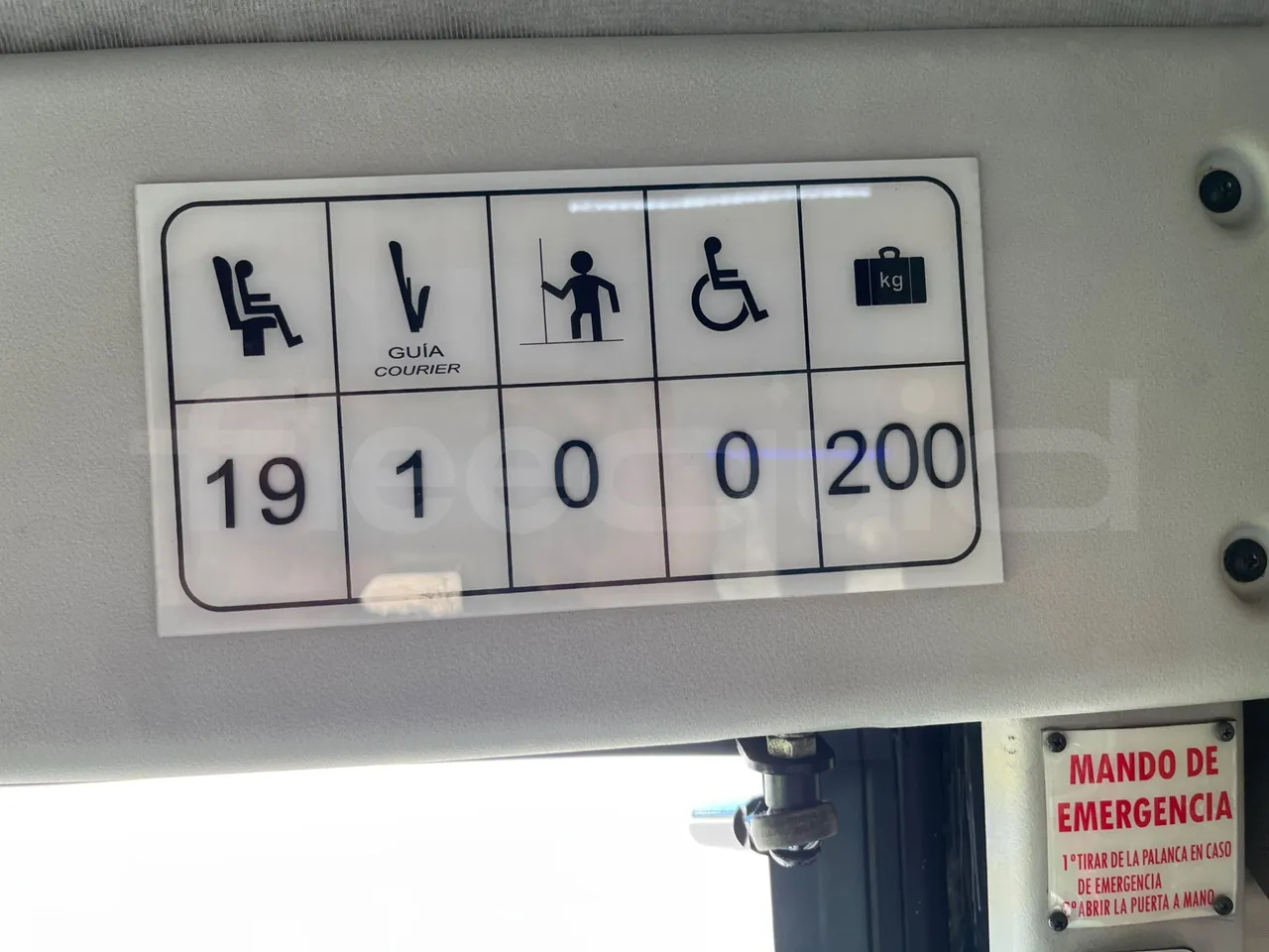 Iveco Ferqui Radius Dino - EUR6 - 132kW - 7.630m - seat plate photo