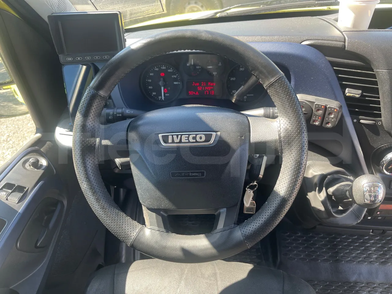 Iveco Ferqui Radius Dino - EUR6 - 132kW - 7.630m - steering wheel photo