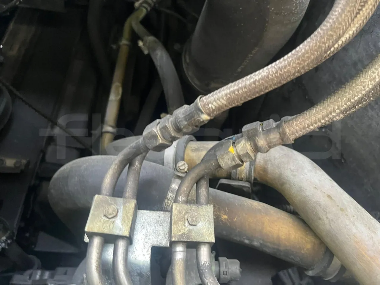 Mercedes-Benz Citaro EUR5 - 210kW - engine plate photo