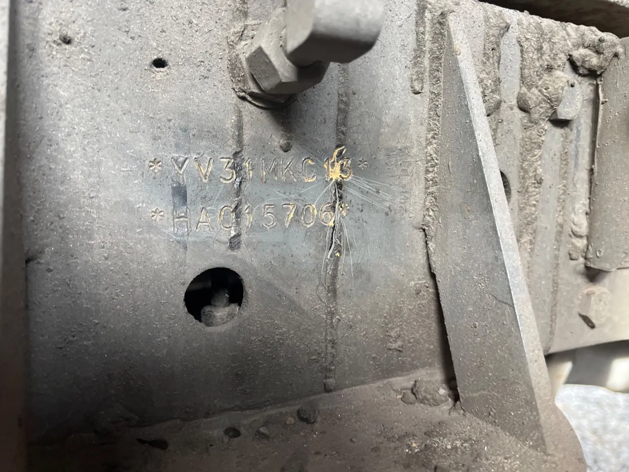 Volvo B10M 55/60 -EUR0-228kW -11.880m - chassis VIN photo