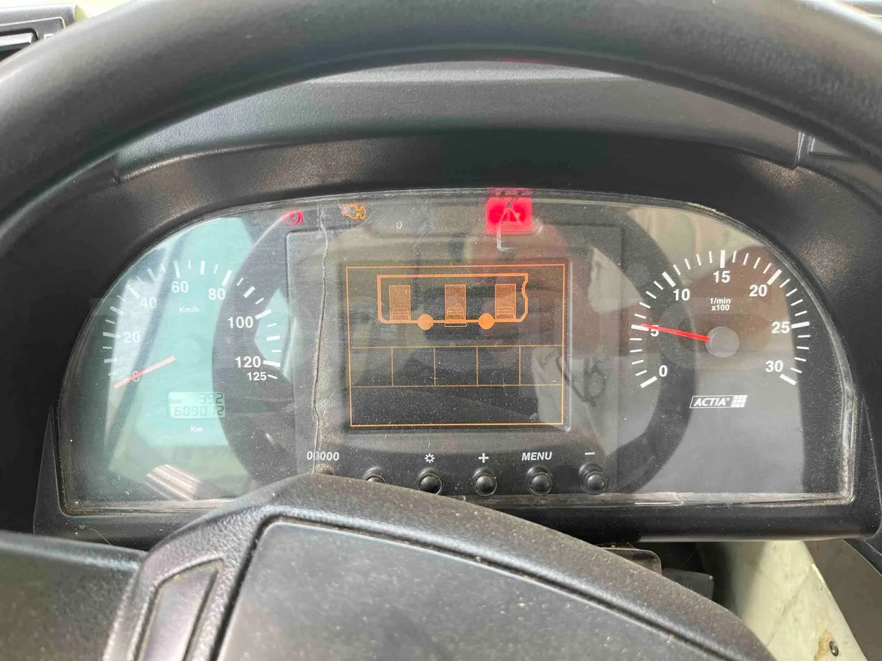 Iveco Citelis - Dashboard Engine On