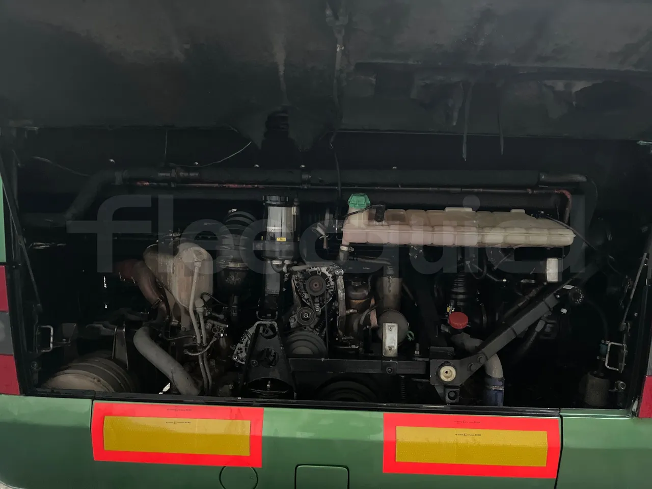 Man Lion's Regio L 360 - Euro5 - 265kW - 13.900mt - rear hatch open