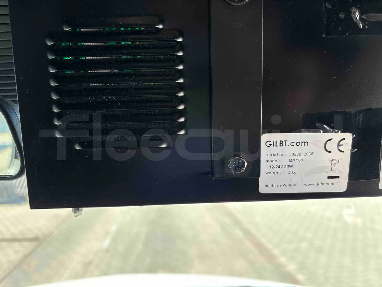 Mercedes-Benz Sprinter Mercus - Euro6 - 140kW - 7,400mt - command unit indicators