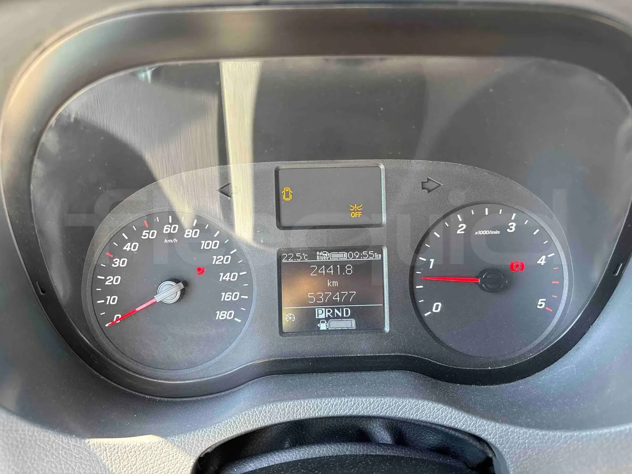 Mercedes-Benz Sprinter Mercus - Euro6 - 140kW - 7,400mt - dashboard lights on