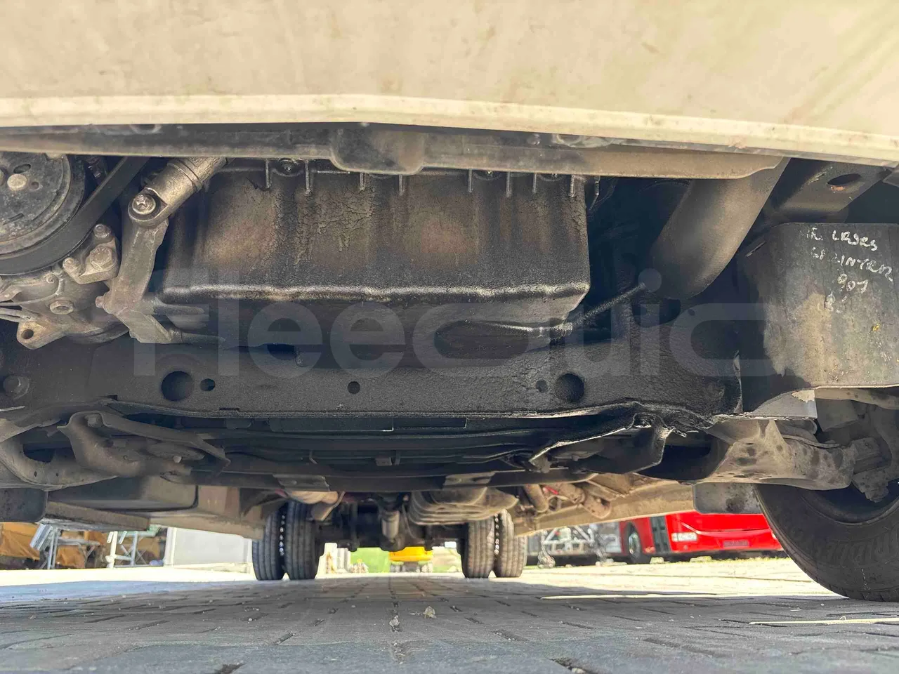 Mercedes-Benz Sprinter Mercus - Euro6 - 140kW - 7,400mt - front undercarriage from front