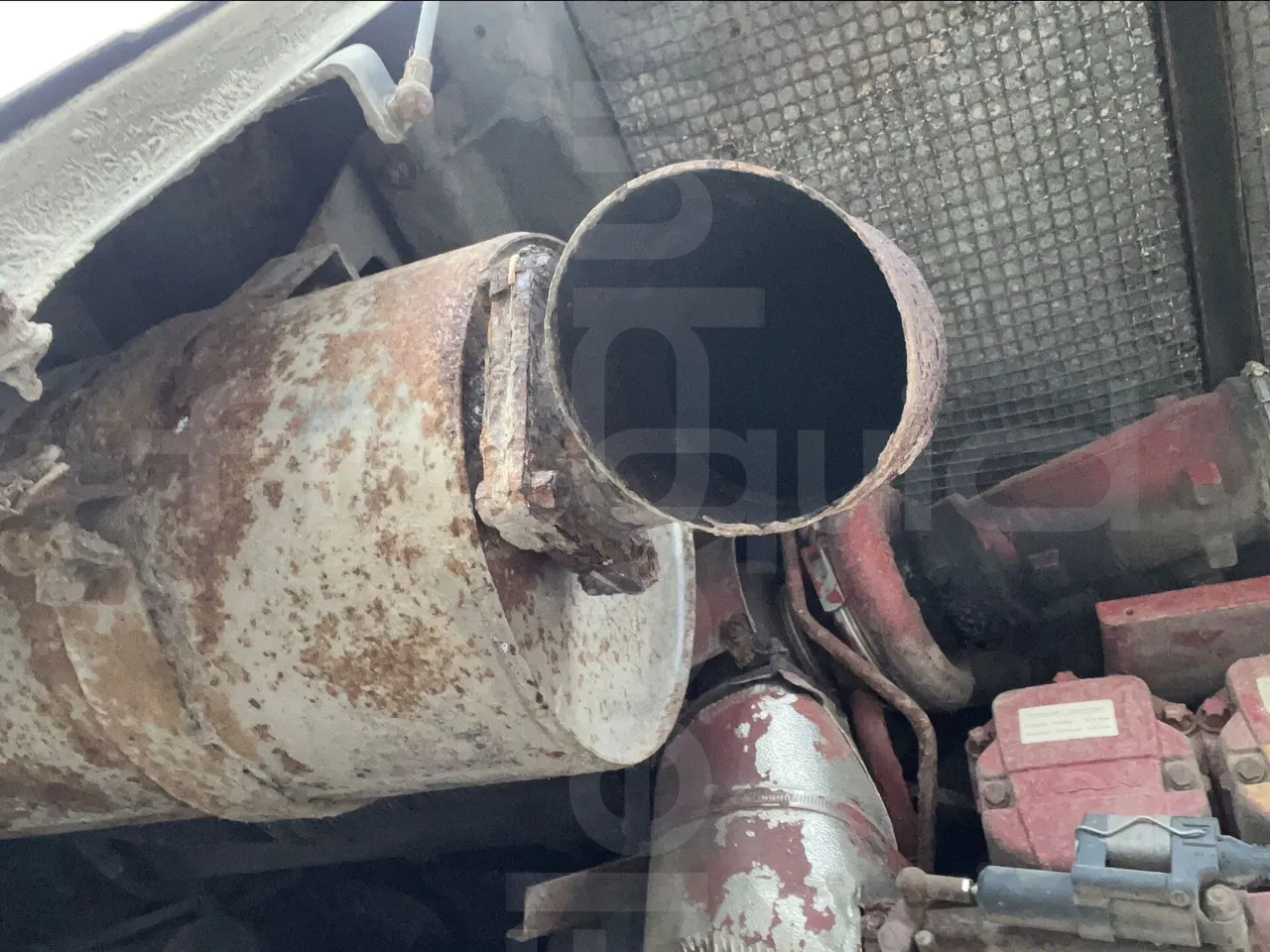 Van Hool 600 600/2 -EUR3 - 206kW-11.6m - exhaust photo