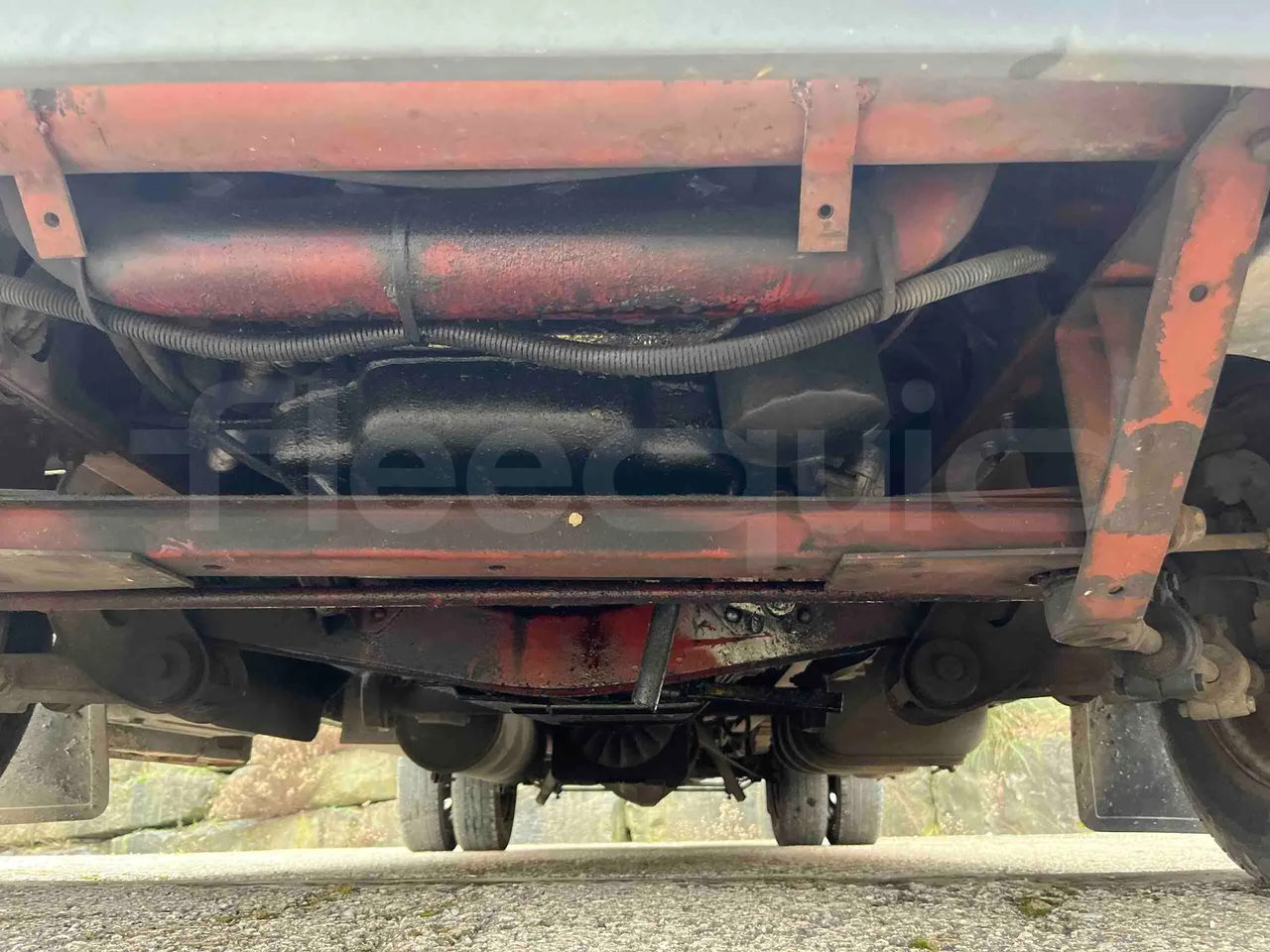 Iveco Daily A40E12 - Euro 2 - 90 kW - 5.970 mt - front undercarriage from front