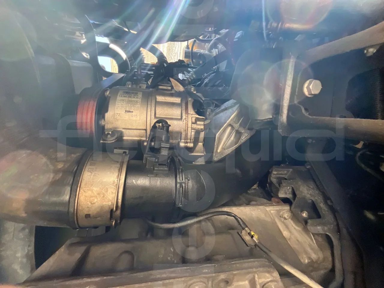 Mercedes-Benz Sprinter UNVI - EUR6/120kW/7.545m - engine plate photo