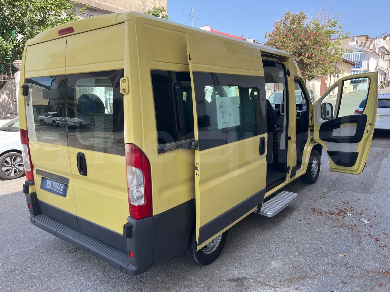 Fiat Ducato - 3/4 Rear Right Side Doors Open