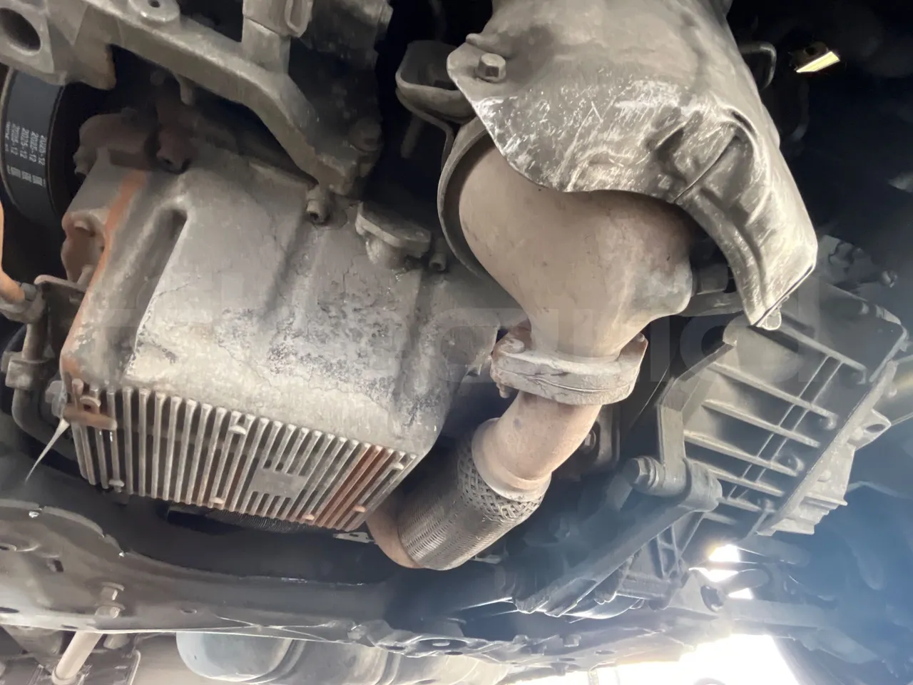Fiat Ducato - Engine Without Protection