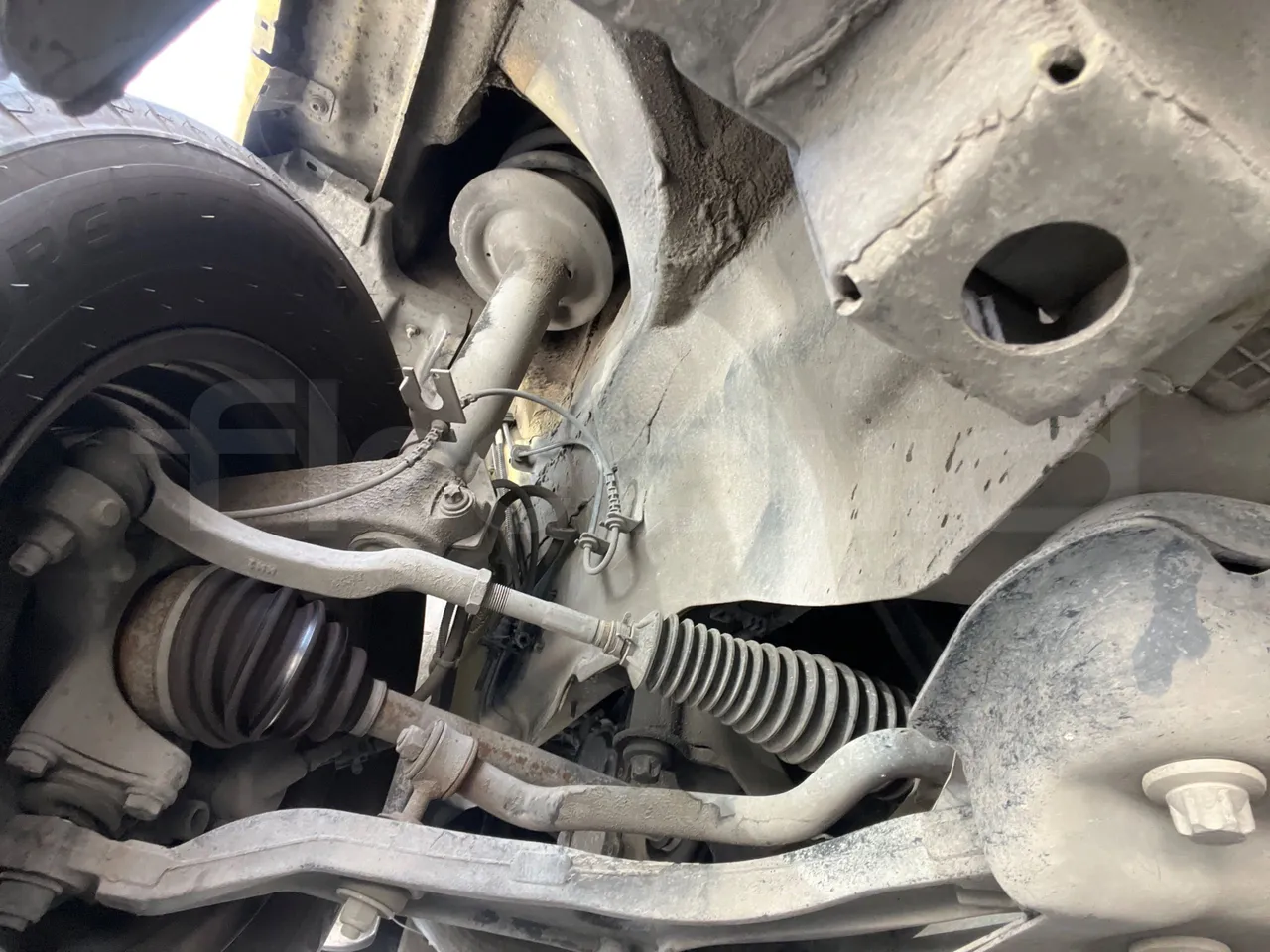 Fiat Ducato - First Axle Shock Absorbers Left Side