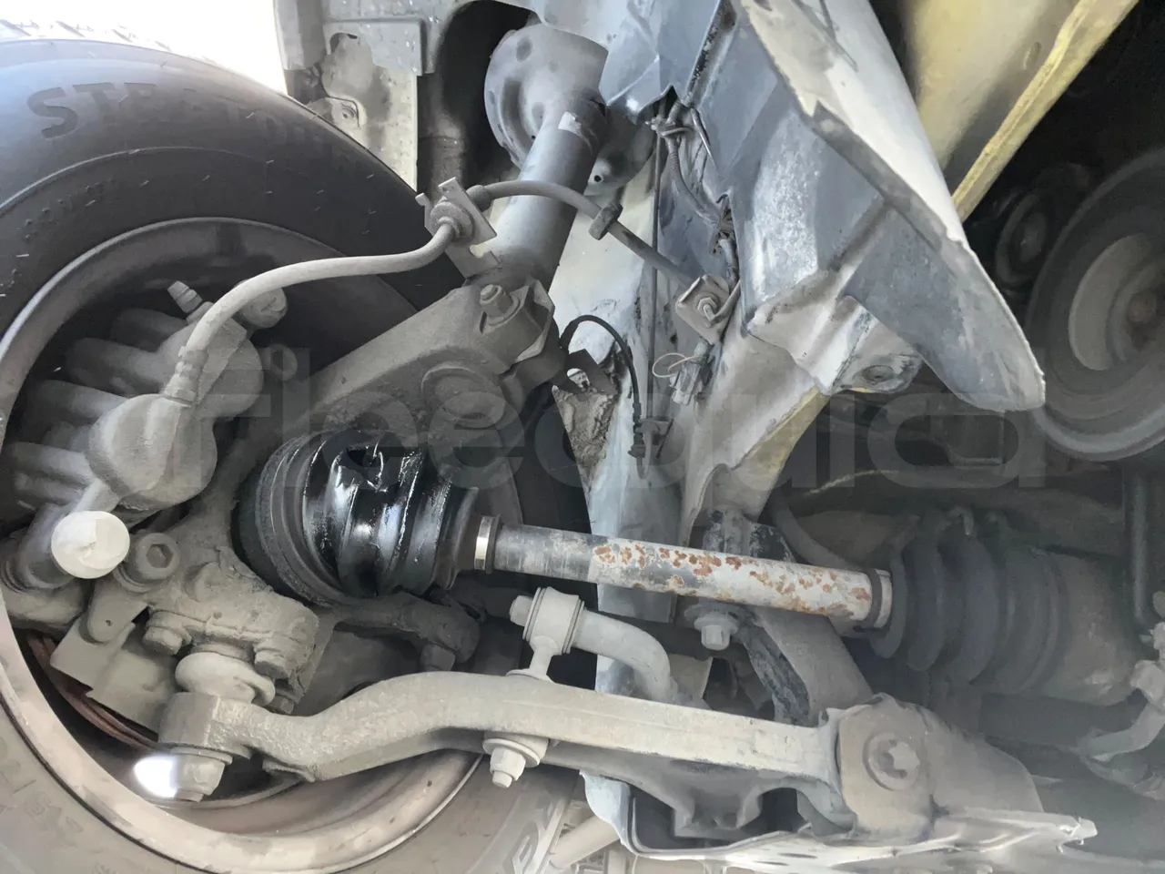 Fiat Ducato - First Axle Shock Absorbers Right Side