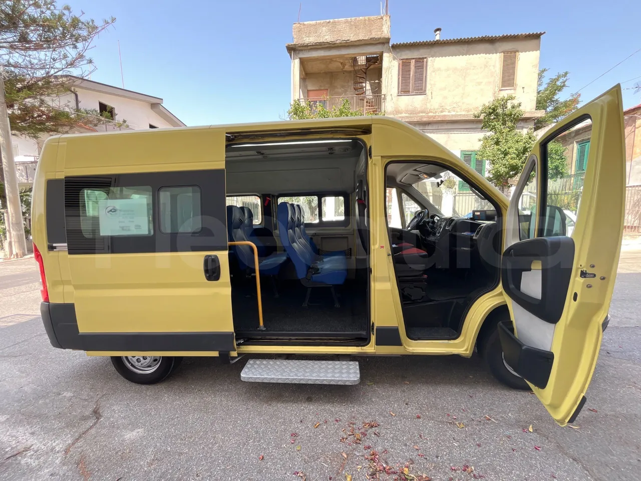 Fiat Ducato - Right Side Doors Open