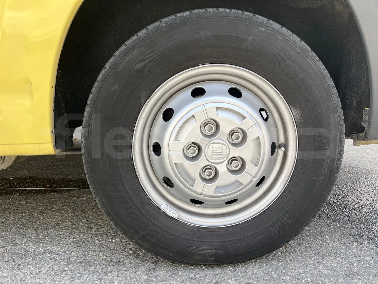 Fiat Ducato - First Axle Left Side: Tyre Tread