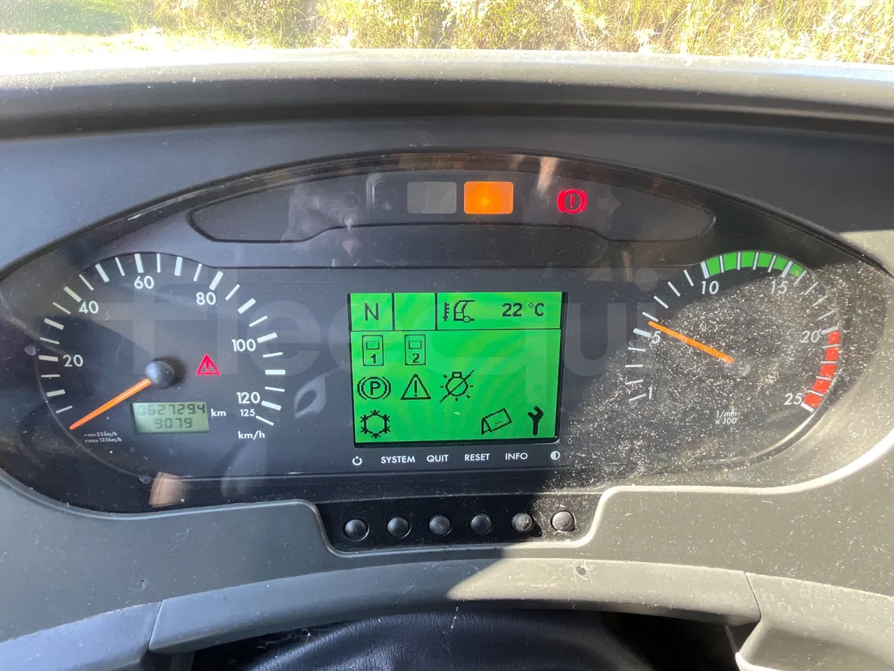 Mercedes-Benz Travego O580 15 RHD - EURO3 - 310kw - 12mt - dashboard lights on