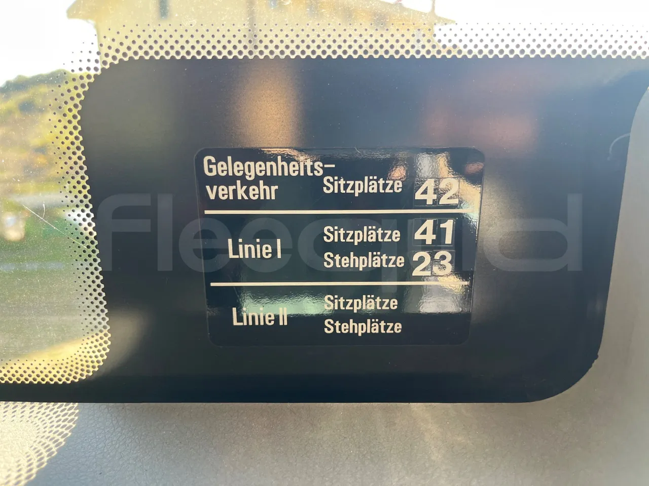 Mercedes-Benz Travego O580 15 RHD - EURO3 - 310kw - 12mt - seat plate photo