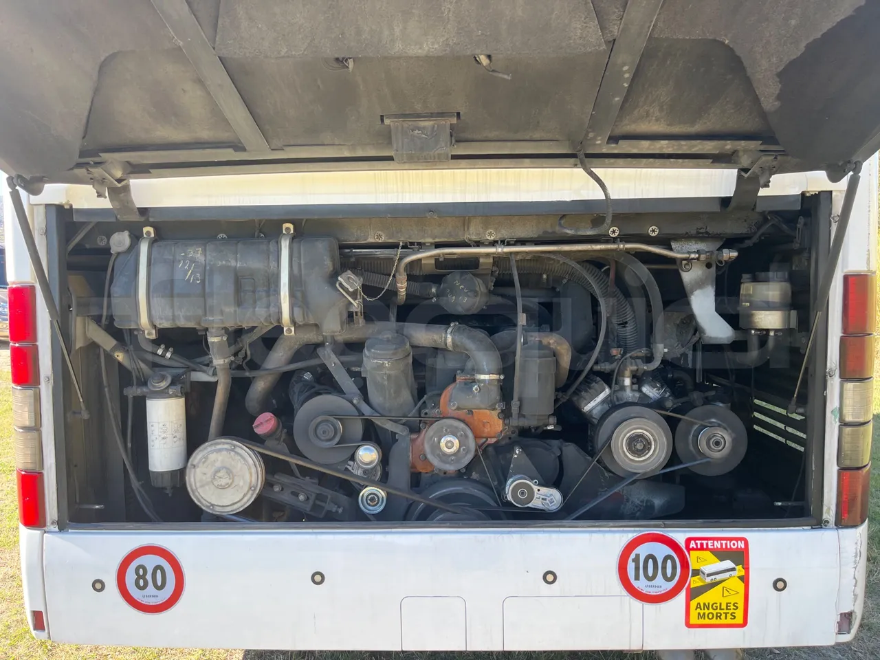 Mercedes-Benz Travego O580 15 RHD - EURO3 - 310kw - 12mt - rear hatch open