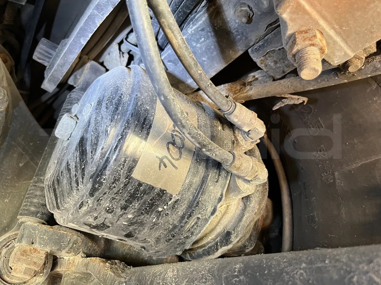Scania De Simon - Second Axle Caliper Brakes Right Side