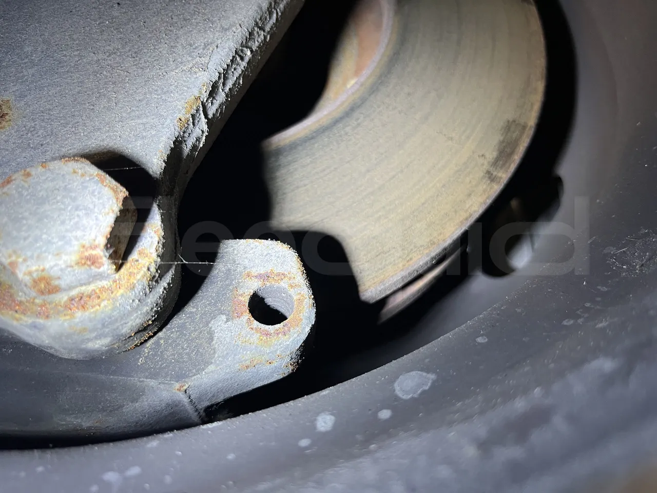 Scania De Simon - Second Axle Discs Left Side