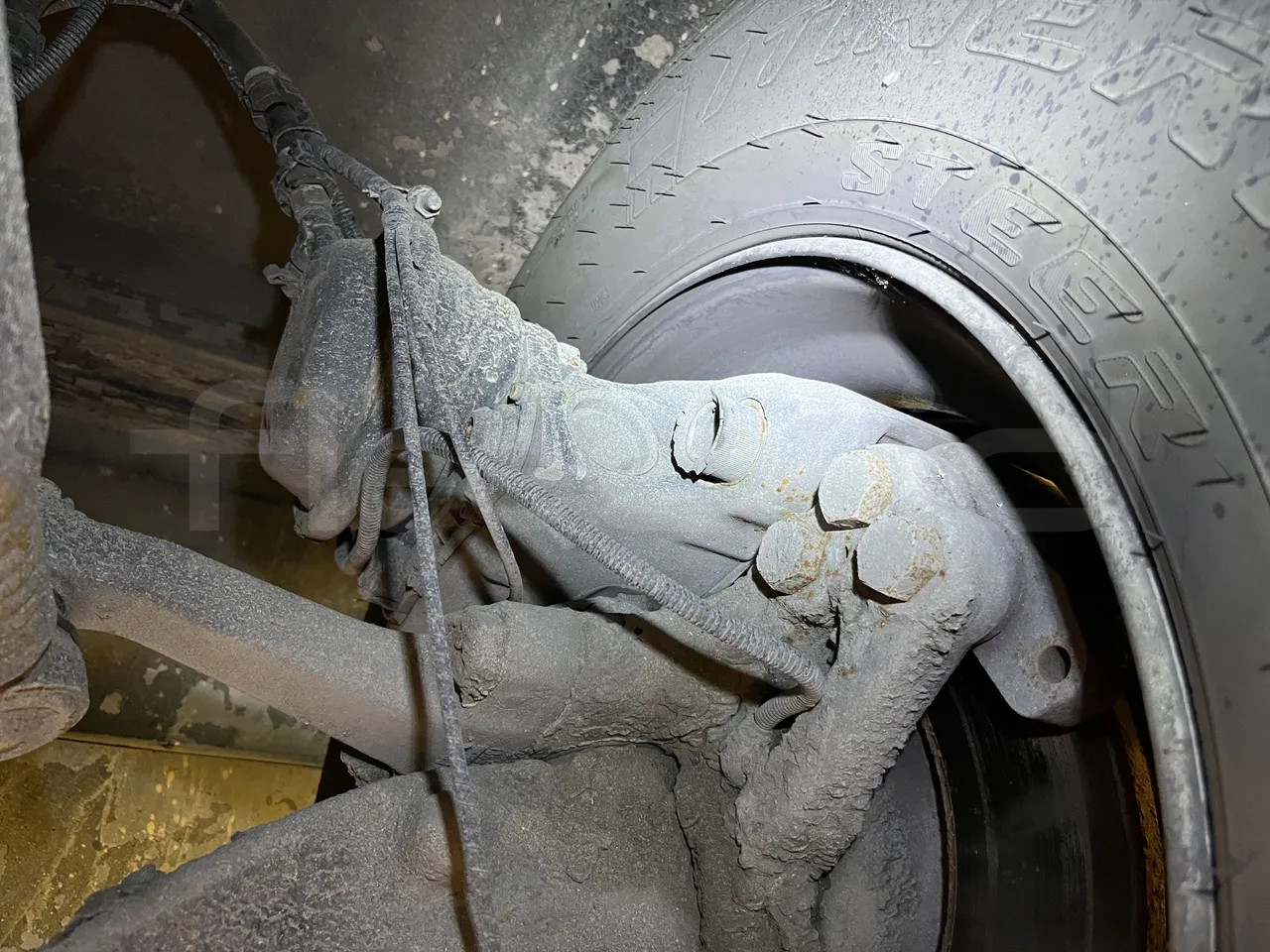 Scania De Simon - First Axle Brake Calipers Left Side