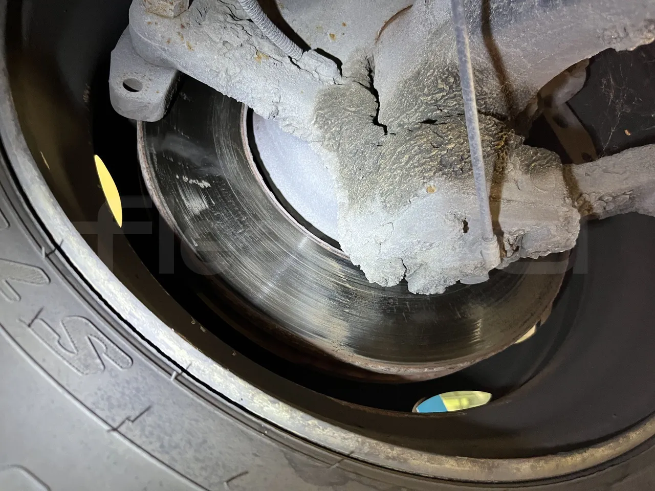 Scania De Simon - First Axle Discs Right Side