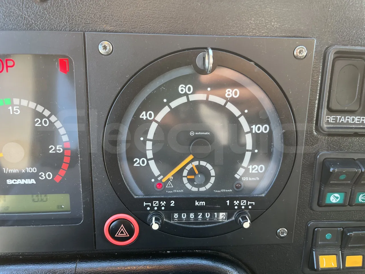 Scania De Simon - Tachograph