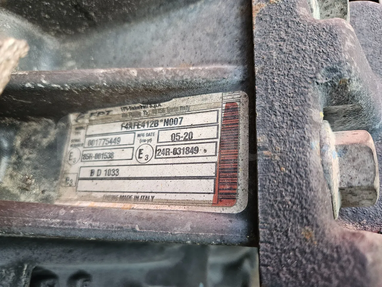 Karsan STAR M3V3CATYSLEN - kW 137 - EURO6 - 8.3m - engine plate photo