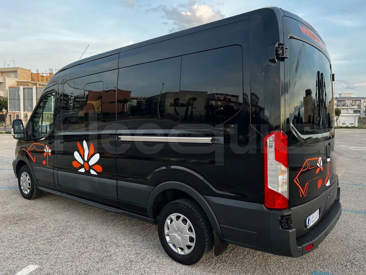 Ford Transit FAD - Euro6B - 125kW - 5.981mt - 3/4 left rear side