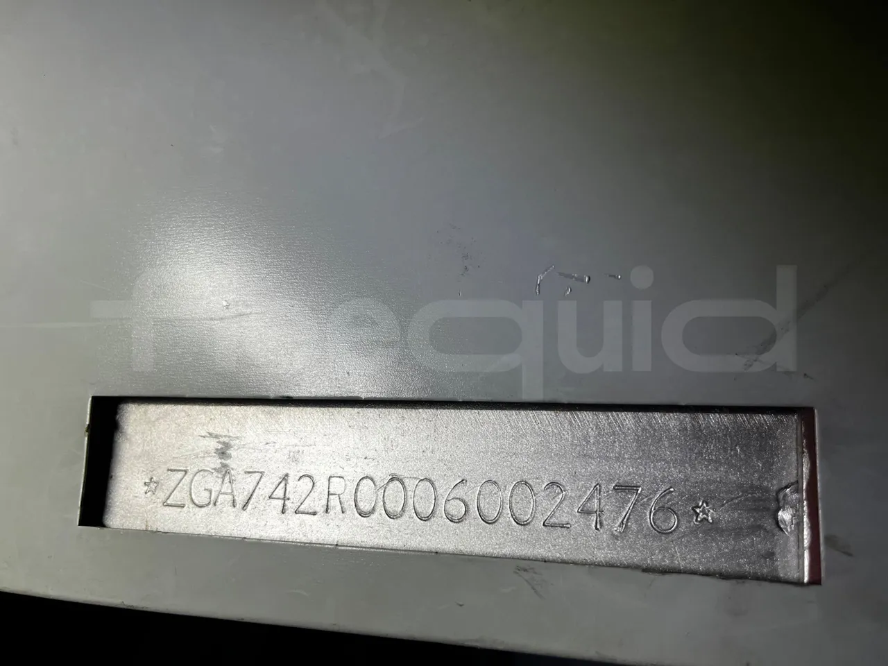 Iveco 380 12.38 - Euro2 - 276kW - 12mt - vehicle plate photo