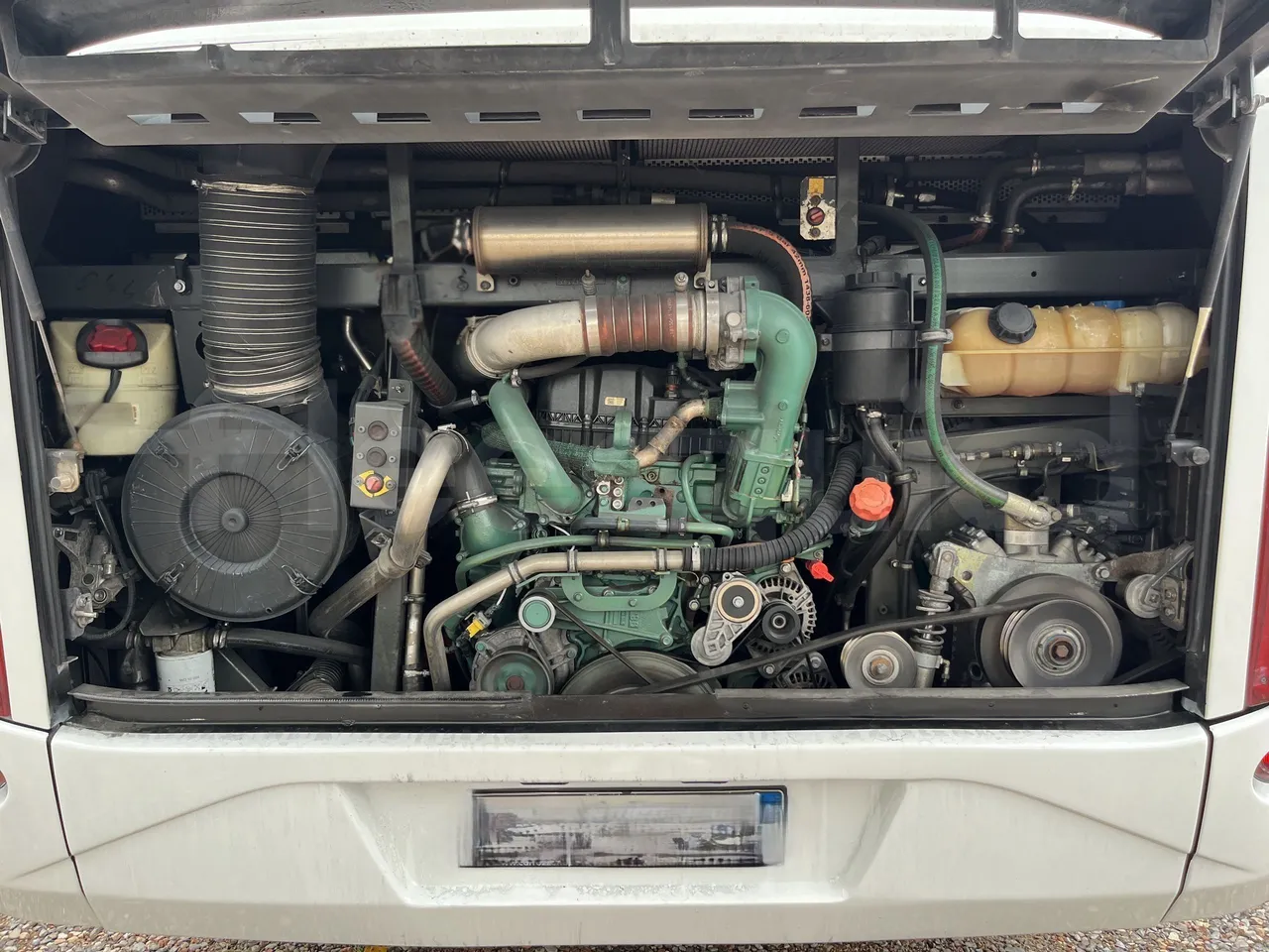 Volvo 9700 - Rear Hatch Open
