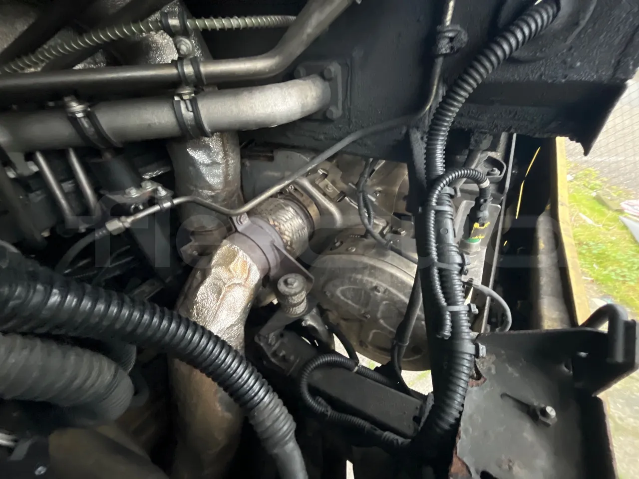 Mercedes-Benz Citaro 628 02 - Euro 6 - 220 kW - 12.140 mt - engine plate photo