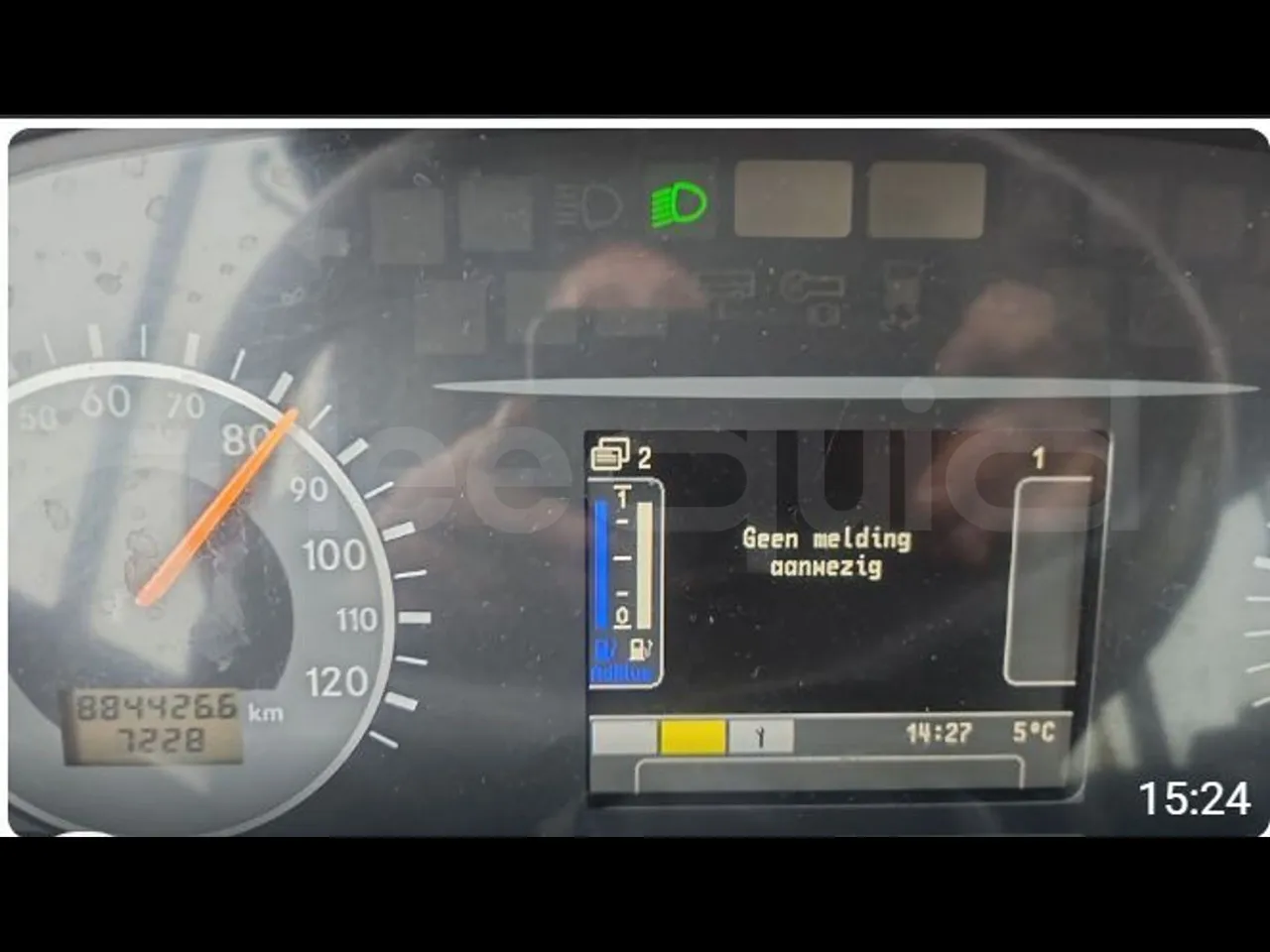 Mercedes-Benz Citaro 628 02 - Euro 6  - 220 kW - 12.140 mt - dashboard lights on