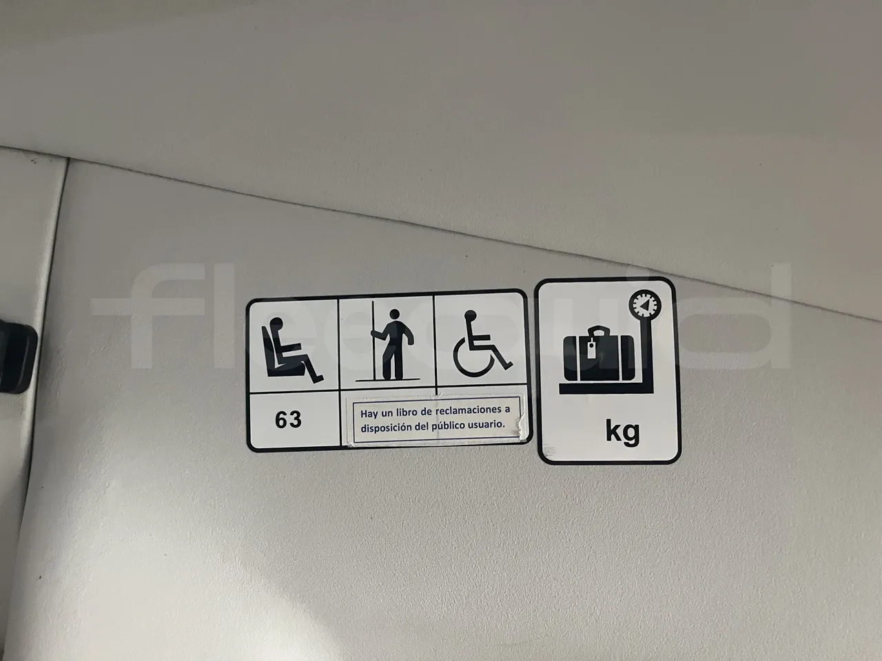 Irizar i6 - Seats Plate