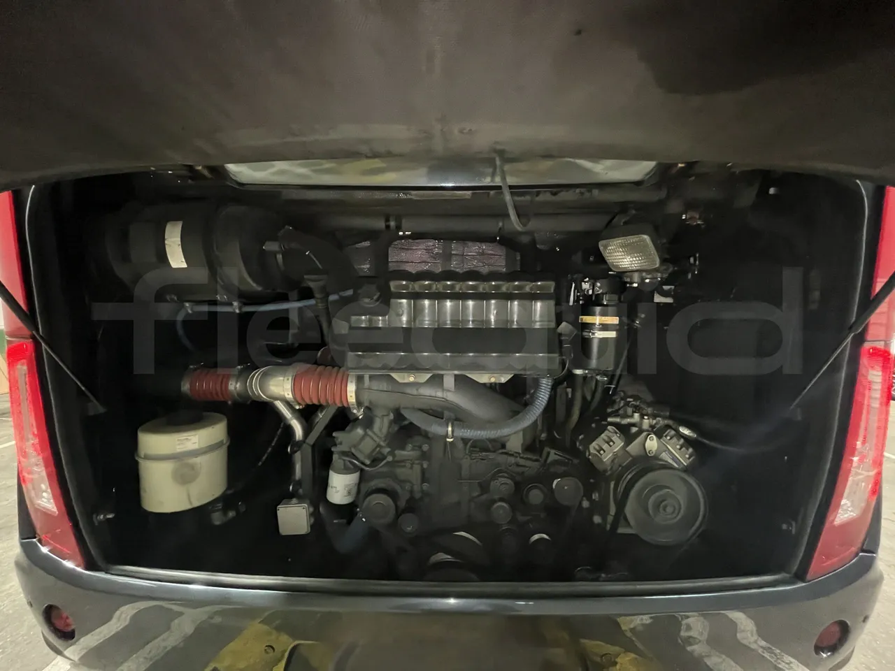 Irizar i6 - Rear Hatch Open