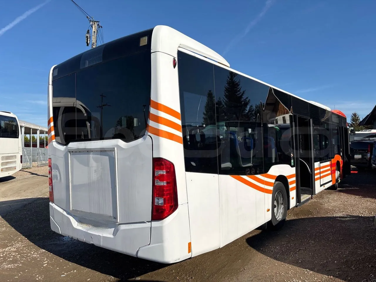 Mercedes-Benz Citaro 628 02 - Euro6 - 220kW - 12.135mt - 3/4 right rear doors open