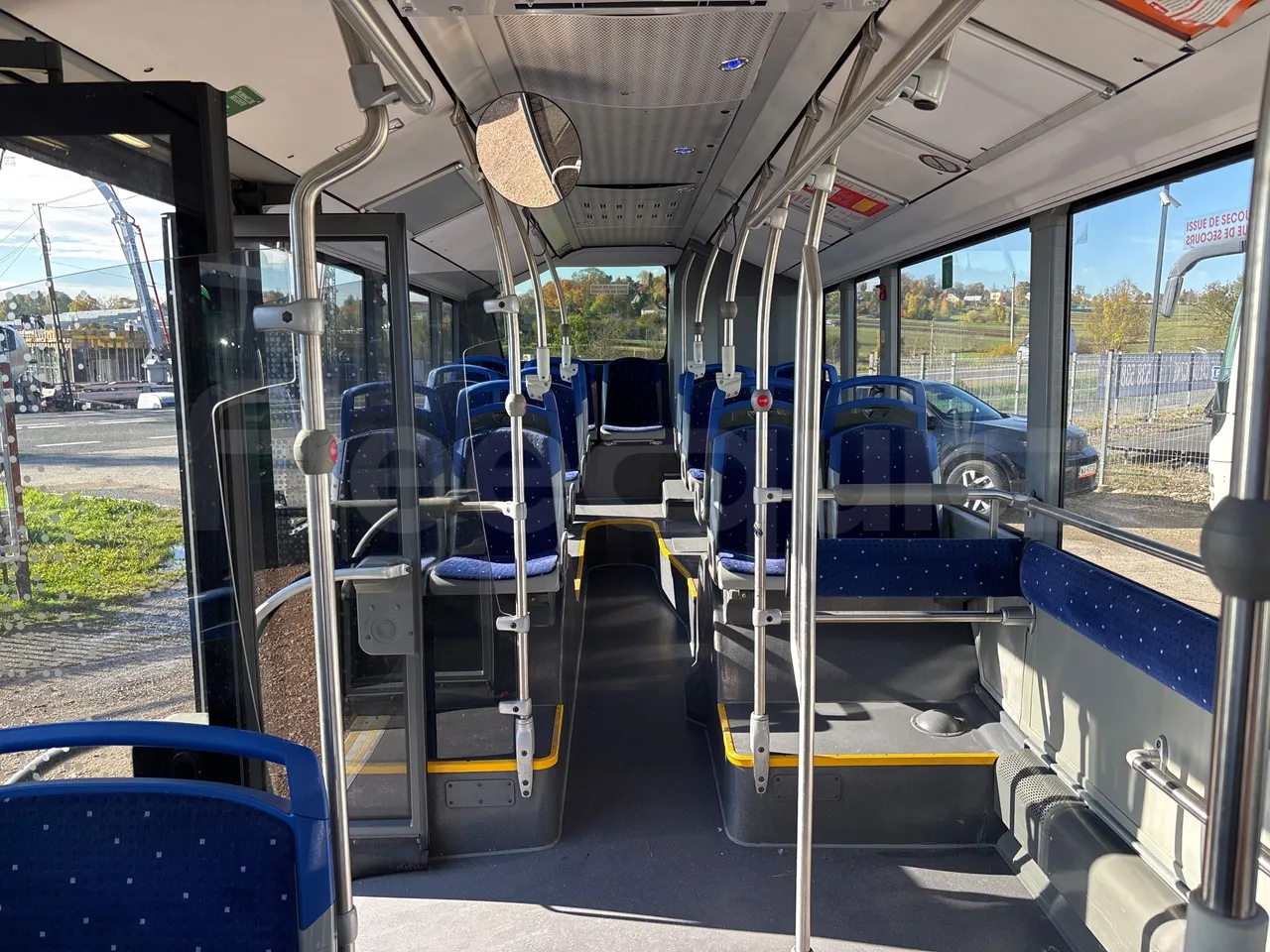 Mercedes-Benz Citaro 628 02 - Euro6 - 220kW - 12.135mt - reverse view middle aisle