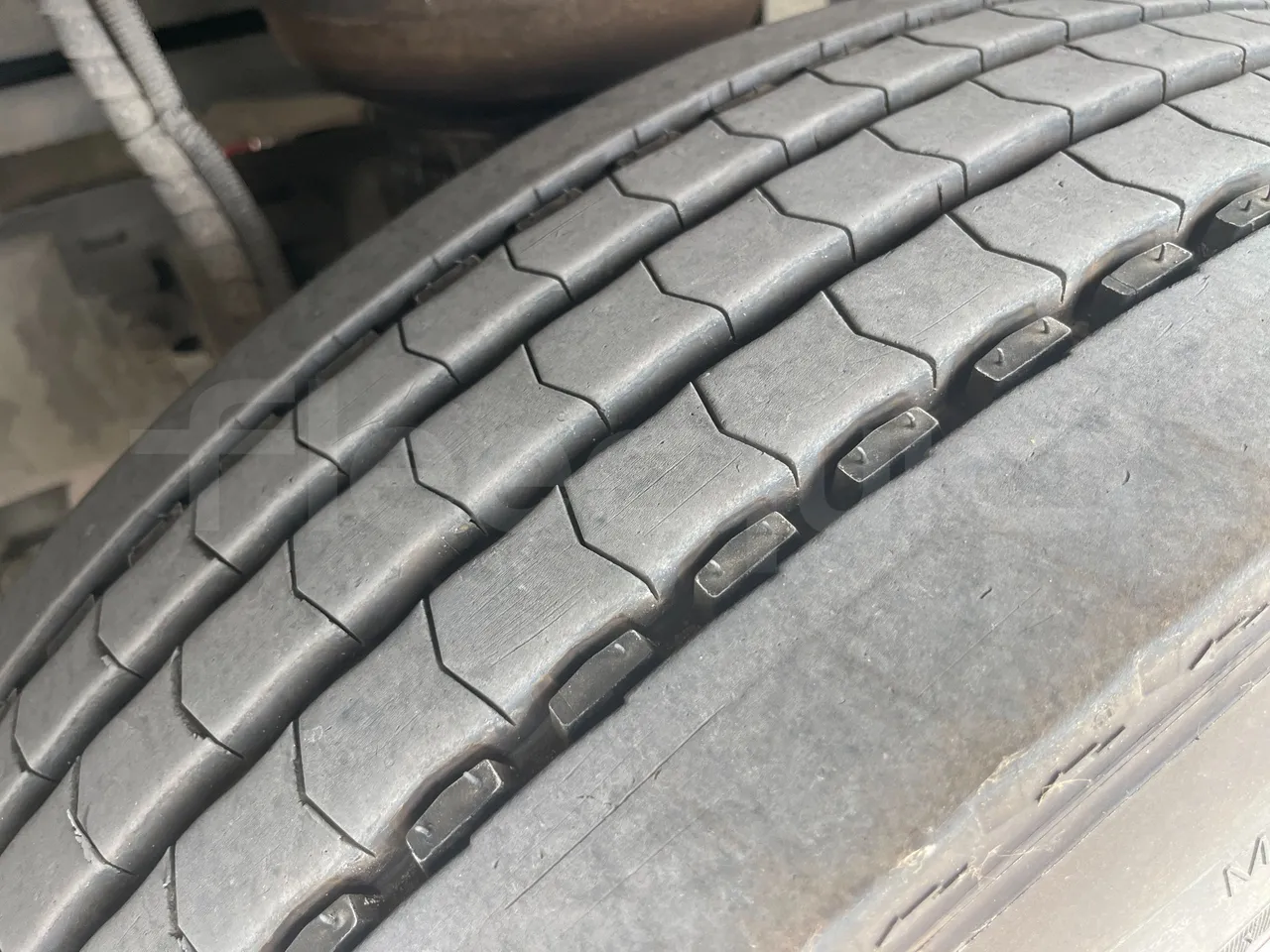 Temsa Tourmalin - First Axle Left Side: Tyre Thickness