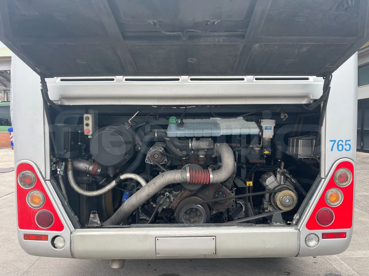 Temsa Tourmalin - rear hatch open