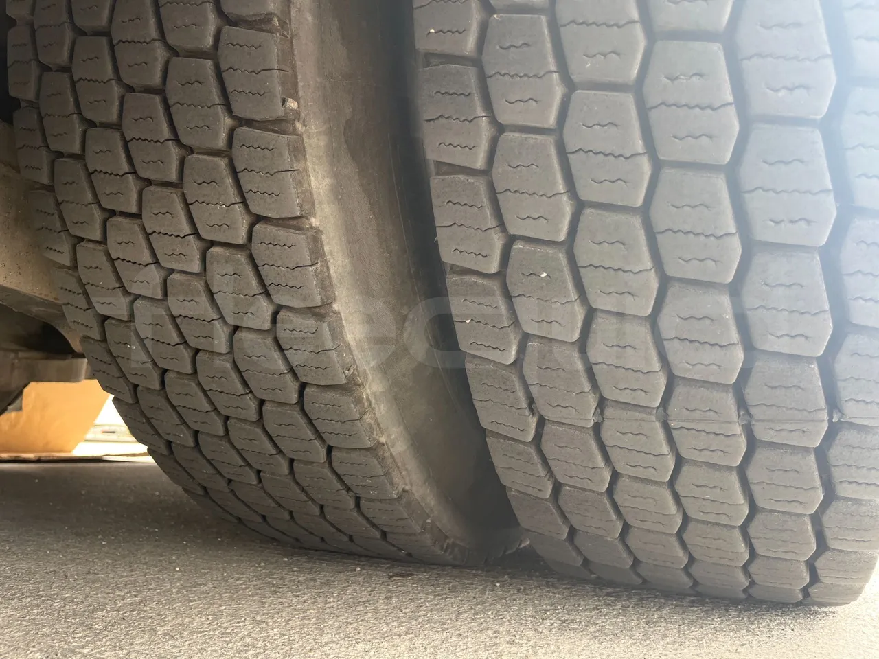 Temsa Tourmalin - Third Axle Left Side: Tyre Tread