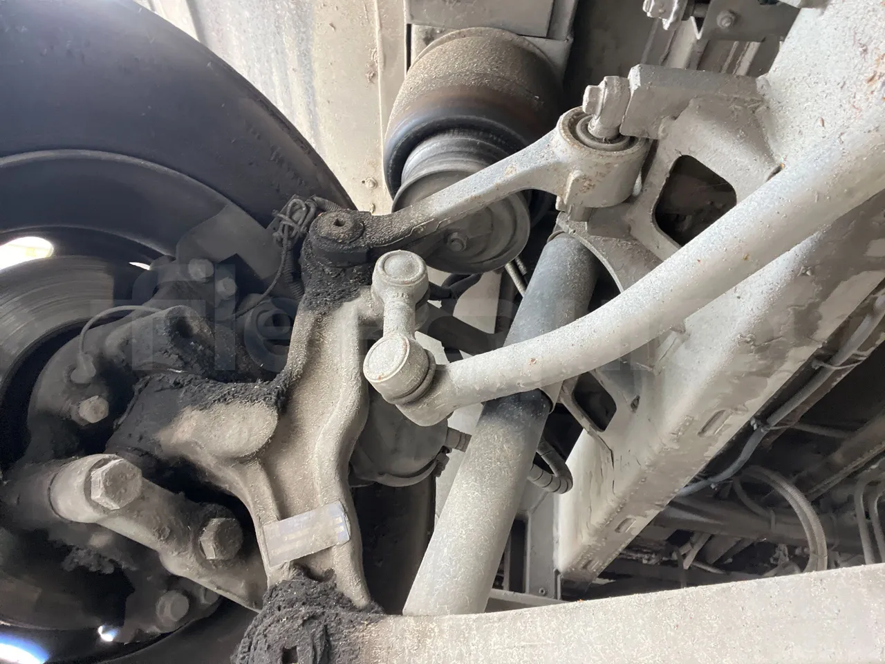 Temsa Tourmalin - front axle left side