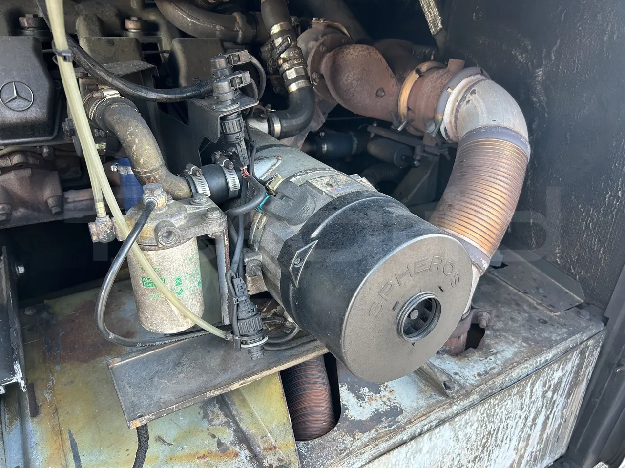 Setra S415 - Preheater