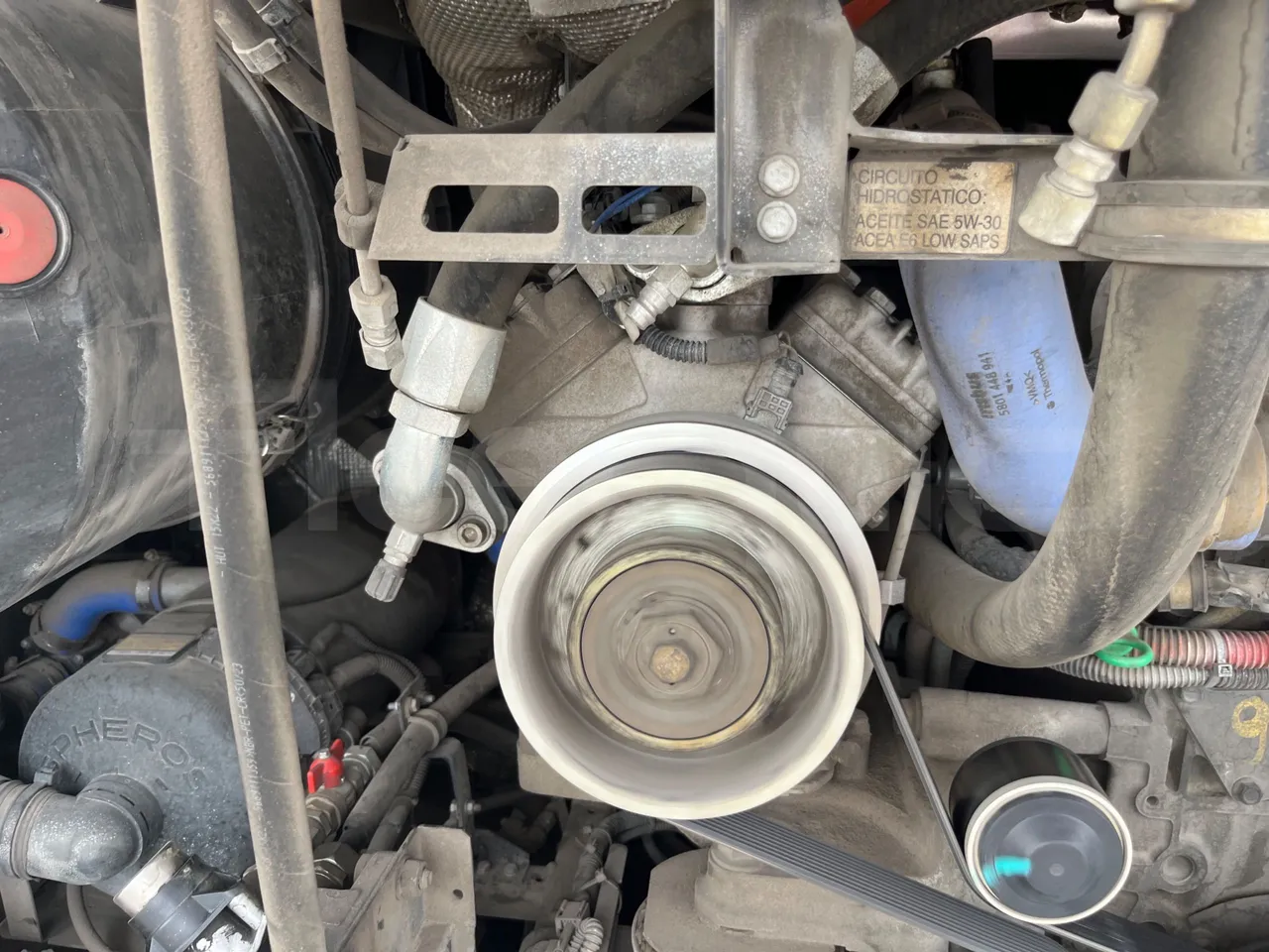Iveco Crossway CBCWE3-00/ Euro 6 - 265 Kw - 12.962 Mt - rear hatch open