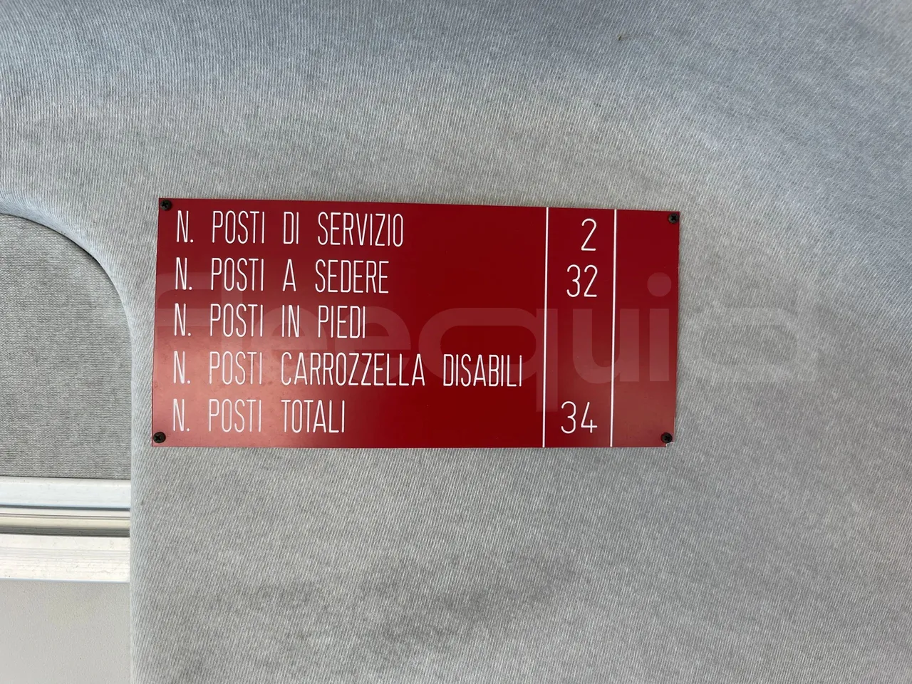 Iveco Daily A50 S34 VI - seat plate photo